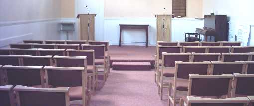 Interior - Tockington Methodist Church